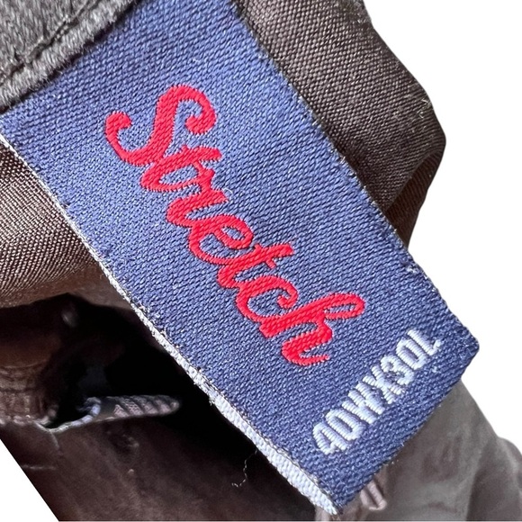 Y2K Phat Farm Camo Stretch Skinny Fit Moto Jeans Men's Size 40x32 - Picture 9 of 10